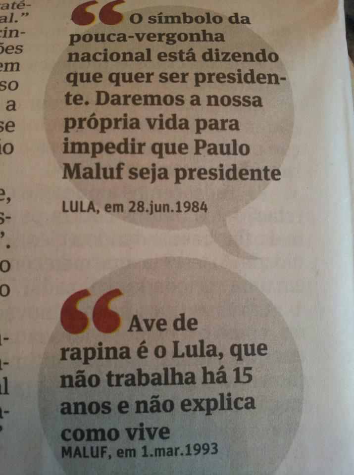Lula comete suicídio 779246lula e maluf 2 | Polêmica | política